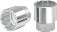 KS TOOLS 911.1066, Ks Tools 1 12-kant-Stecknuss, kurz, 71 mm [Hersteller-Nr.