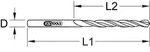 Ks Tools HSS-G Spiralbohrer, 5,7mm, 10er Pack [Hersteller-Nr. 330.2057]