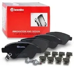 Brembo Bremsbelagsatz Vorderachse [Hersteller-Nr. P59051] f&uuml;r Vauxhall, Fiat, Opel,