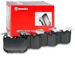 Brembo Bremsbelagsatz Vorderachse [Hersteller-Nr. P06088] f&uuml;r BMW