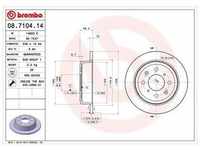 Brembo Bremsscheibe [Hersteller-Nr. 08.7104.14] für Honda