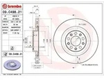 Brembo Bremsscheibe [Hersteller-Nr. 09.C498.21] f&uuml;r Alfa Romeo