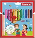 Filzstift mit Kappenring STABILO Cappi