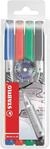 Permanent-Marker STABILO Write-4-all superfine