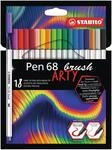 Premium-Filzstift mit Pinselspitze STABILO Pen 68 brush