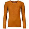 Ortovox 86067, Ortovox 185 Merino Tangram LS Damen Shirt-Orange-XS, Kostenlose