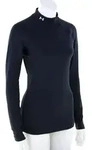 Under Armour ColdGear Authentics Damen Funktionsshirt-Schwarz-L