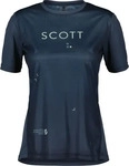 Scott 414355, Scott Trail Flow SS Damen Bikeshirt-Dunkel-Blau-M, Kostenlose