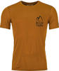 Ortovox 88161, Ortovox 120 Cool Tec MTN Duo TS Herren T-Shirt-Orange-S, Kostenlose