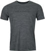 Ortovox 150 Cool Brand TS Herren T-Shirt-Dunkel-Grau-S