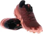 Salomon Speedcross 6 GTX Damen Traillaufschuhe Gore-Tex-Dunkel-Rot-6,5