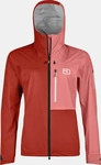 Ortovox 70616, Ortovox Ortler 3L Damen Outdoorjacke-Orange-S, Kostenlose