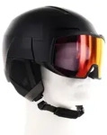 Salomon Osmo Pro Sigma Photo Skihelm mit Visier-Schwarz-S