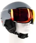 Atomic Savor Amid Visor HD Skihelm mit Visier-Grau-S