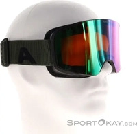 Alpina A7308.8.33, Alpina Taos Q-Lite Skibrille-Oliv-Dunkelgr&uuml;n-One Size, Kostenlose