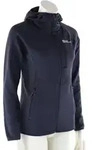 Jack Wolfskin Kolbenberg Hooded FZ Damen Sweater-Schwarz-XS