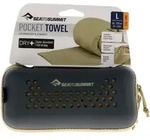 Sea to Summit Pocket L 120x60cm Handtuch-Beige-L