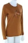 Ortovox 185 Merino MTN Cutout LS Damen Shirt-Braun-XS