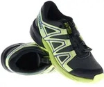 Salomon Speedcross Kinder Traillaufschuhe-Gr&uuml;n-35