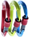 Ocun Eagle Screw 3er HMS-Karabiner-Set-Mehrfarbig-One Size