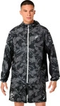 Asics 2011D524, Asics Fujtrail Packable Windbreaker Herren Laufjacke-Schwarz-M,