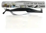 Sea to Summit TravellingLight TPU Clear Zip Top Kulturbeutel-Weiss-One Size