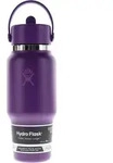Hydro Flask Wide Mouth Travel Flex Straw Cap 710ml Thermosflasche-Lila-One Size