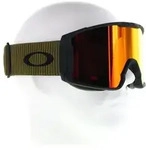 Oakley Line Miner L Skibrille-Oliv-Dunkelgr&uuml;n-L