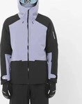 Salomon LC2603100, Salomon Absolute 3l Herren Skijacke-Lila-L, Kostenlose