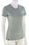 Ortovox 120 Cool Tec MTN Stripe Damen T-Shirt-Hell-Grau-XS