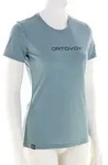 Ortovox 150 Cool Brand Damen T-Shirt-Hell-Blau-XS