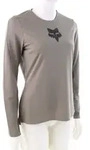 Fox Ranger Damen Bikeshirt langarm-Grau-M
