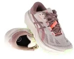 Asics Trabuco 14 Damen Traillaufschuhe-Beige-7,5
