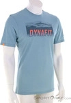 Dynafit 08-0000071884, Dynafit Transalper Graphic Herren Shirt-Hell-Blau-M,