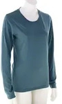 ION Logo DRI L/S Damen Bikeshirt-Blau-XL