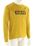 ION Logo L/S Bikeshirt-Gelb-S