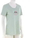 CMP Piqu&eacute; Print Damen T-Shirt-Hell-Gr&uuml;n-38