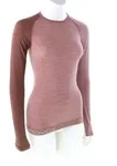Ortovox 120 Comp Light LS Damen Funktionsshirt-Pink-Rosa-XL