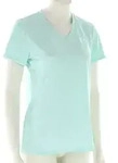 Under Armour Tech V Damen T-Shirt-T&uuml;rkis-XS
