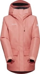 Mammut 1010-30920, Mammut Fall Line HS Thermo Hooded Damen Skijacke-Pink-Rosa-M,