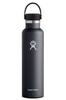 Hydro Flask 24oz Standard Mouth 710ml Thermosflasche-Schwarz-One Size