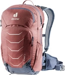 Deuter 3210321, Deuter Attack 20l Bikerucksack mit Protektor-Dunkel-Rot-20,
