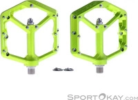 Spank SP-PED-0016, Spank Oozy Reboot Flat Pedale-Hell-Gr&uuml;n-One Size, Kostenlose