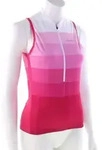 L&ouml;ffler Rainbow Halfzip Damen Bikeshirt-Pink-Rosa-36
