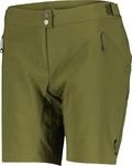 Scott 280375, Scott Endurance SL Damen Bikeshort mit Innenhose-Oliv-Dunkelgr&uuml;n-XS,