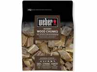 Weber 17619, Weber Wood Chunks - Fire spice Holzstücke aus Hickoryholz - 1,5 kg