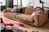 KAWOLA Sofa MADELINE 3-Sitzer Cord rost