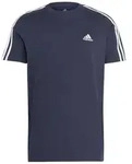Adidas Essential T-Shirt 3-Stripes Legend Ink/White S