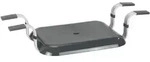 WENKO Badewannensitz Secura Premium Grau 74 x 15,5 x 36 cm bis 150 kg