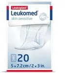 Leukomed skin sensitive steril, Vlies- Wundverband 7,2 cm x 5 cm (20 Stck.)